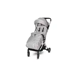 Netto Marken-Discount Lorelli Kinderwagen Myla Aluminiumrahmen Korb Fußsack klappbar mit Zusatzgriff silber Angebot