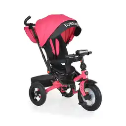 Netto Marken-Discount Byox Tricycle Dreirad Tornado Luftreifen Sitz drehbar Musikfunktion, Beleuchtung pink Angebot