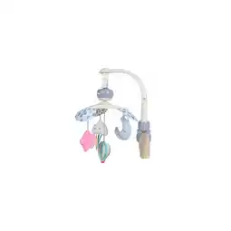 Netto Marken-Discount Cangaroo Musik Mobile Moonlight Melodien Plüschfiguren Universallklemme faltbar rosa Angebot