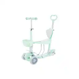Netto Marken-Discount Makani Kinderroller, Dreirad, Laufrad, BonBon 4 in 1, mit Schiebestange, Korb grün Angebot