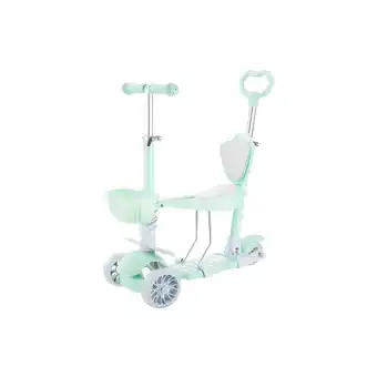 Netto Marken-Discount Makani Kinderroller, Dreirad, Laufrad, BonBon 4 in 1, mit Schiebestange, Korb grün Angebot