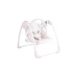 Netto Marken-Discount Kikkaboo Babywippe Chillo elektrisch, Schwingfunktion, Musikfunktion, Spielbogen rosa Angebot
