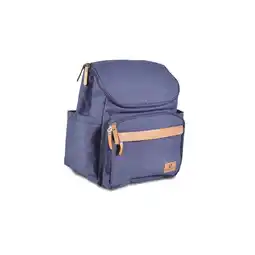 Netto Marken-Discount Cangaroo Kinderwagentasche Megan Rucksack Wickelunterlage Reißverschluss Henkel blau Angebot