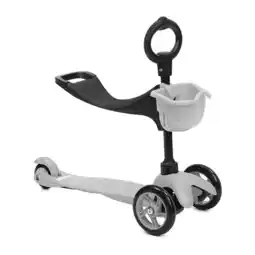Netto Marken-Discount Kinderroller 3 in 1, Rutscher, Laufrad, Höhe einstellbar, Aufbewahrungskorb rosa Angebot
