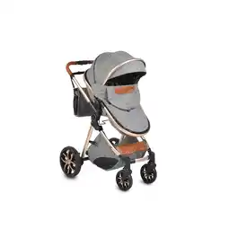 Netto Marken-Discount Moni Kinderwagen Alma Sportsitz Tragetasche umbaubar Wickeltasche Sitz umkehrbar dunkelgrau Angebot