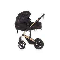 Netto Marken-Discount Chipolino Kinderwagen Camea 2 in 1, Moskitonetz, Wickeltasche, Getränkehalter schwarz Angebot