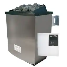 Netto Marken-Discount Karibu Saunaofen 9 kW SET mit Steinen und Steuerung classic Finnisch Angebot