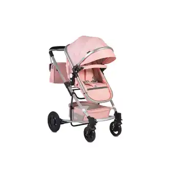 Netto Marken-Discount Moni Kinderwagen Gigi Babywanne umbaubar Sportsitz Wickeltasche Getränkehalter rosa Angebot