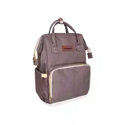 Netto Marken-Discount Kikkaboo Wickeltasche Siena, Rucksack, Wickelunterlage, Grifflänge einstellbar beige/braun Angebot