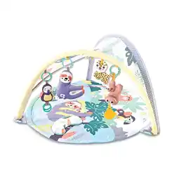 Netto Marken-Discount Kikkaboo Spielbogen Sleepy Faultier, Krabbeldecke, Hängespielzeuge, Kissen lila Angebot