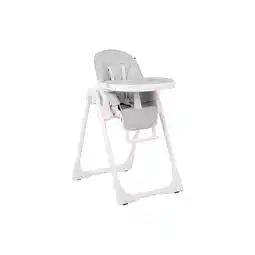 Netto Marken-Discount Kikkaboo Hochstuhl Pastello klappbar verstellbar Becherfassung Tisch abnehmbar grau Angebot