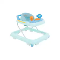 Netto Marken-Discount Kikkaboo Lauflernhilfe Ocean Party höhenverstellbar klappbar Spielcenter Räder blau Angebot