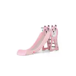 Netto Marken-Discount Moni Kinderrutsche Pooh 18024, Basketballkorb, bis 40 kg, 172 cm Rutschlänge in rosa Angebot