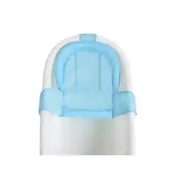 Netto Marken-Discount Moni Baby Badewannen Netz Goldy, Badewanneneinsatz, ab Geburt, Kunststoff Clips hellblau Angebot