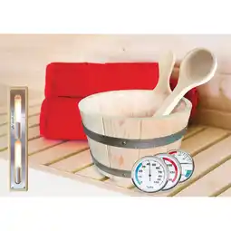 Netto Marken-Discount Karibu Saunazubehör SET Einsteigerset Angebot