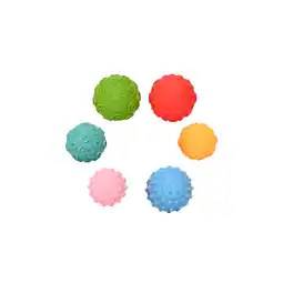 Netto Marken-Discount Lorelli Baby Spielbälle 6er Set bunte Spielbälle, weiche verschiedene Strukturen bunt Angebot