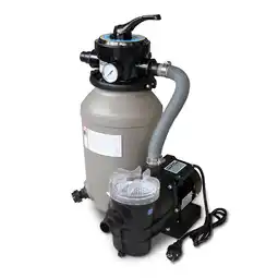 Netto Marken-Discount Karibu Poolfilteranlage 4 m3 bestehend aus Sandfilter, Pumpe Angebot