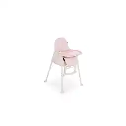 Netto Marken-Discount Kikkaboo Hochstuhl Creamy 2in1, Tablet abnehmbar, Höhe verstellbar, 3-Punkt-Gurt rosa Angebot