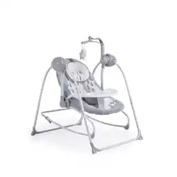 Netto Marken-Discount Moni elektrische Babywippe Rhea 2 in 1 Musik Schaukelstuhl Fernbedienung, Timer grau Angebot