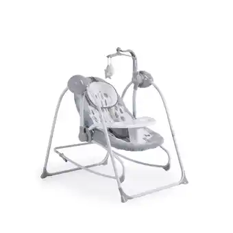 Netto Marken-Discount Moni elektrische Babywippe Rhea 2 in 1 Musik Schaukelstuhl Fernbedienung, Timer grau Angebot