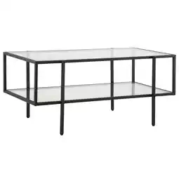 Netto Marken-Discount HOMCOM Beistelltisch Hartglas, Stahl Angebot
