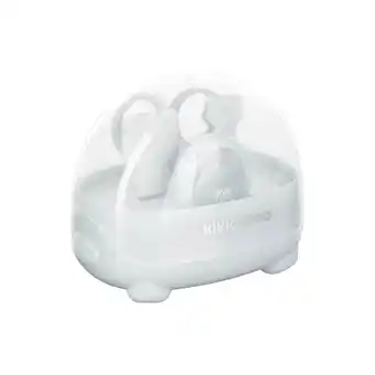 Netto Marken-Discount Kikkaboo Baby Maniküre-Set Bär, Nagelschere, Nagelknipser, Nagelfeile, ab Geburt blau Angebot