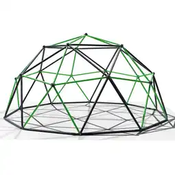 Netto Marken-Discount Klettergerüst 305x305x155cm DomeClimber Kinder Kletterkuppel Geodome 10FT - anthrazit/grün Angebot