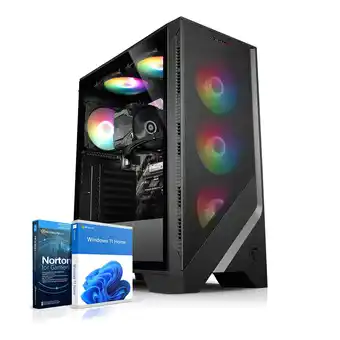 Netto Marken-Discount Gaming PC Cobra VII AMD Ryzen 7 5700X, 32GB DDR4, NVIDIA RTX 5060 Ti 8 GB, 1TB SSD, Windows 11 Angebot