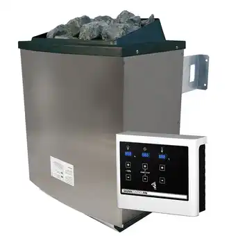Netto Marken-Discount Karibu Saunaofen 9 kW SET mit Steinen und Steuerung Easy Finnisch Angebot