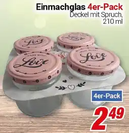 CENTERSHOP Einmachglas Angebot