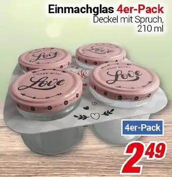 CENTERSHOP Einmachglas Angebot
