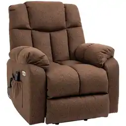 Netto Marken-Discount HOMCOM Fernsehsessel mit Aufstehhilfe Polyester, Stahl Angebot