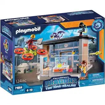 Netto Marken-Discount PLAYMOBIL Konstruktionsspielzeug Dragons: The Nine Realms - Icaris Lab Angebot