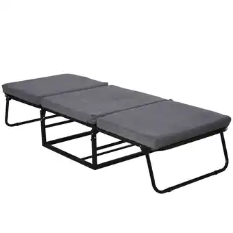 Netto Marken-Discount HOMCOM Klappbett Polyester, Stahl, Schaumstoff Angebot