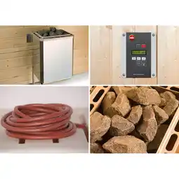 Netto Marken-Discount Weka Saunaofenset 4 - 9,0 kW OS mit Ofenanschlußkabel Angebot