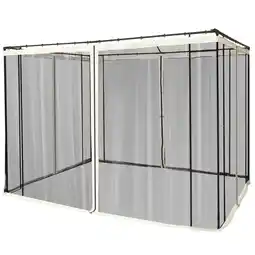 Netto Marken-Discount Outsunny Moskitonetz Polyester, Nylon-Mesh Angebot