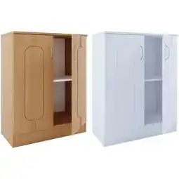 Netto Marken-Discount VCM Holz Kommode Sideboard mit Drehtüren Maße ca. H. 87 x B. 70 x T. 36 cm - Balia Angebot