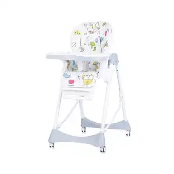 Netto Marken-Discount Chipolino Kinderhochstuhl Bambino Fußstütze verstellbar klappbar Sicherheitsgurt grau Angebot