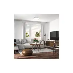 Netto Marken-Discount LED Deckenleuchte, silberfarbig, 1xLED/18W Angebot