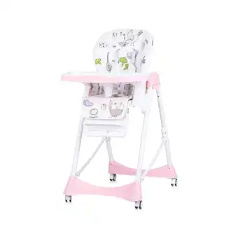 Netto Marken-Discount Chipolino Kinderhochstuhl Bambino Fußstütze verstellbar klappbar Sicherheitsgurt rosa Angebot