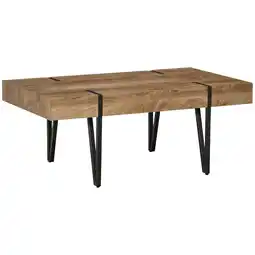 Netto Marken-Discount HOMCOM Couchtisch MDF, Eisen Angebot