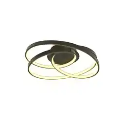 Netto Marken-Discount LED Deckenleuchte, schwarz, LED/35W Angebot