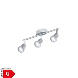 Netto Marken-Discount LED Deckenleuchte, titanfarbig, 3xLED/GU10/5W Angebot