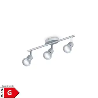 Netto Marken-Discount LED Deckenleuchte, titanfarbig, 3xLED/GU10/5W Angebot