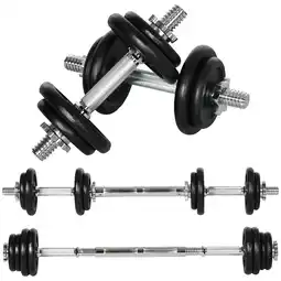 Netto Marken-Discount HOMCOM Hantel-Set Eisen Angebot