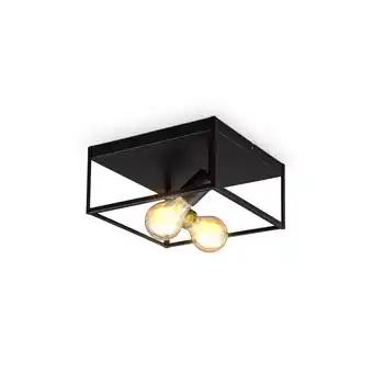 Netto Marken-Discount Deckenleuchte, schwarz, 2xE27 max. 60W exkl Angebot