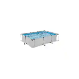 Netto Marken-Discount EXIT Soft Grey Pool 300x200x65cm mit Filterpumpe - grau Angebot