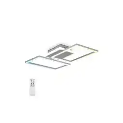 Netto Marken-Discount CCT LED Wand- und Deckenleuchte,chrom-alu, LED/40W Angebot