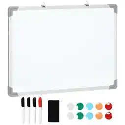 Netto Marken-Discount HOMCOM Whiteboard Verzinkte Platte, Aluminiumrahmen Angebot