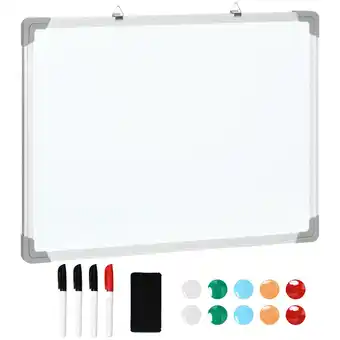 Netto Marken-Discount HOMCOM Whiteboard Verzinkte Platte, Aluminiumrahmen Angebot